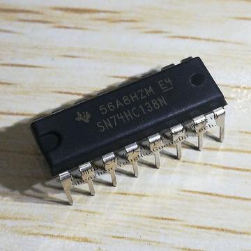 sn74hc138n 集成电路ic芯片电子元器件集成块直插dip16